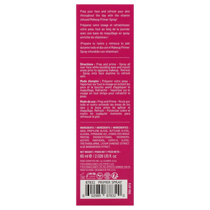 Makeup Primer Spray by  Cosmetics for Women - 2 Oz Primer